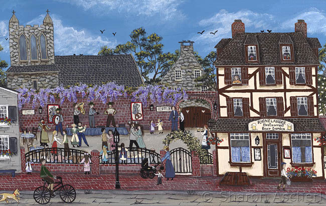 Watching the Dancers - Detail