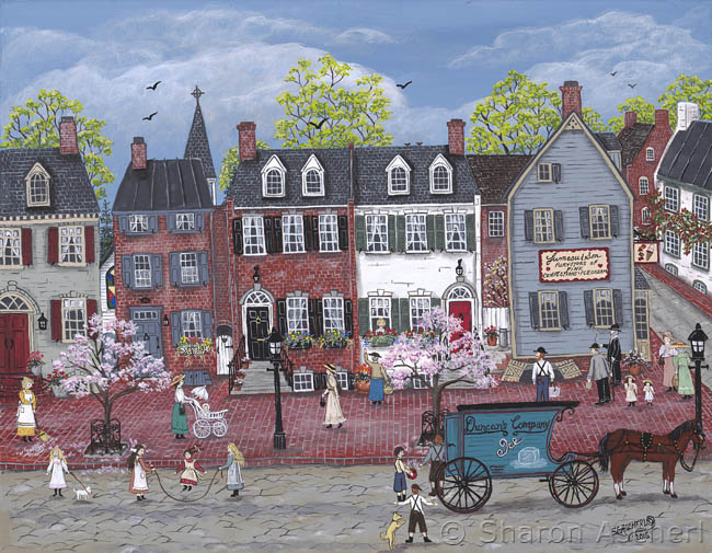 Dickens Street in May